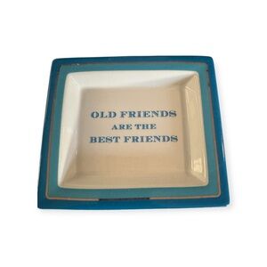 Two's Company Desk Tray – Old Friends‎ Are the Best Friends – Wise Sayings